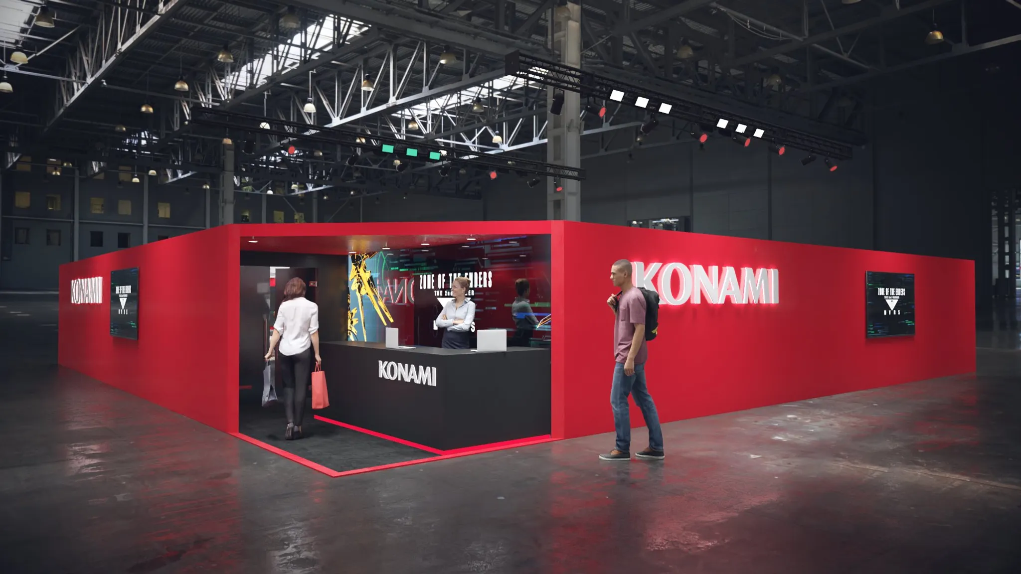 50x50 Île booth design by Reaction Space